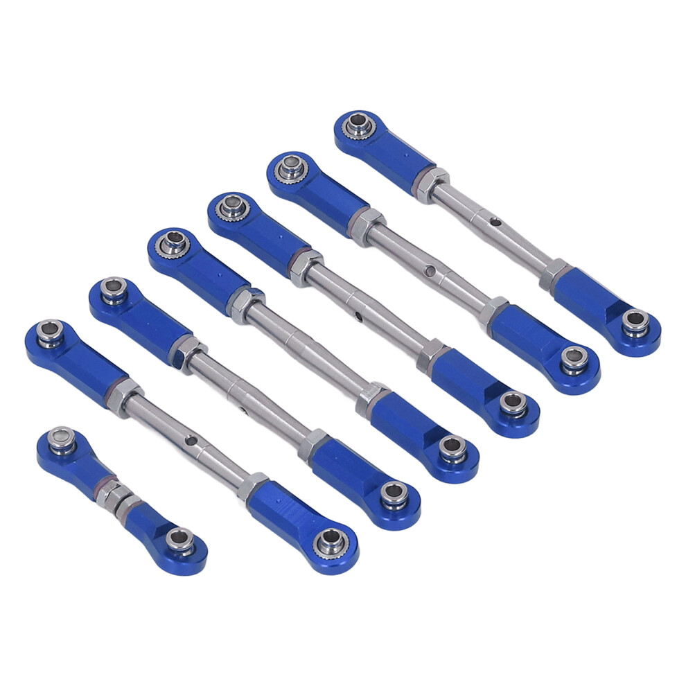 7PCS Metal Adjustable Tie Link Rod Set for Traxxas 1/10 RC Cars Blue-image-OPC-PJBMM6R-NEW