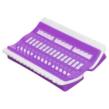 Faden-Organizer Modell30-Position Lila 17,2x11 cm