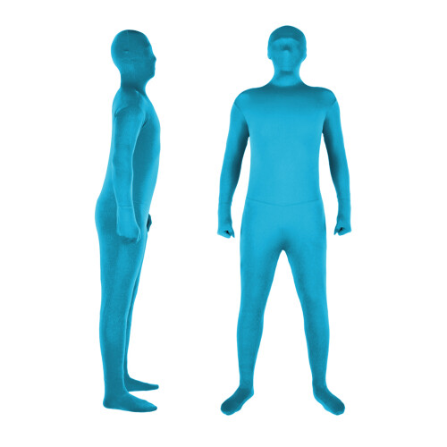 Ganzkörper-Chromakey-Bodysuit 160/170/180 cm, Weiß 2