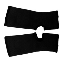 1 Paar Ankle Brace Socks Atmungsaktiv Bequem Flexibel Multifunktionale Knöchelbandage Kompressionsmanschette für Boxen Outdoor-Sport Schwar