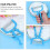 Wireless Bluetooth Earbuds 5.0 10H Playtime Black Lightweight & Compact 4