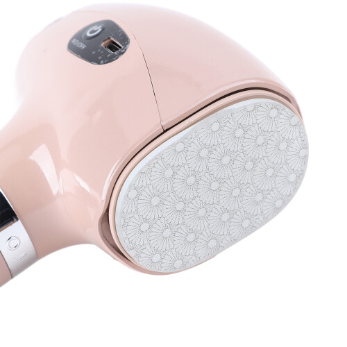 Roseate 1200 mAh USB compacto molinillo de pies 2 cabezas 2