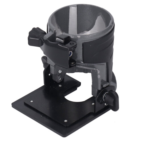 Adjustable Angle Woodworking Trimmer Router with Aluminum Alloy Base 1