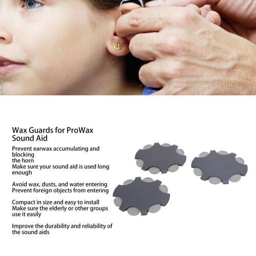 ProWax Wax Guards ABS, 3 confezioni, impermeabile 2