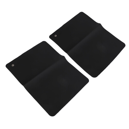 2er-Set Erdungsmatte 33 x 68 cm PU-Leder Schlaf