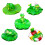 Floating Resin Leaf Decoration for Pool Aquarium - Multicolor, 250g 6