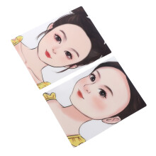 2 piezas de tablero de práctica para pintura facial infantil 298x211mm