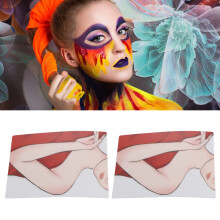 2er Pack farbige Bodypainting-Platten - 298  210 mm