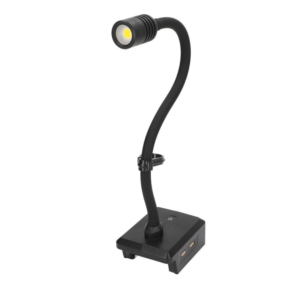 Cordless Led Gooseneck Work Light With 2 Usb Ports, Ip65, 300Lm 8381332804170