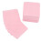 500 piezas de algodón de limpieza para pegamento de uñas rosa 4.8x4.8 cm 7