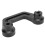 Windshield Light Mount Bracket for Jeep Gladiator JT 2020‑2022 Black 13