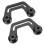 Windshield Light Mount Bracket for Jeep Gladiator JT 2020‑2022 Black 16