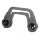 Windshield Light Mount Bracket for Jeep Gladiator JT 2020‑2022 Black 8