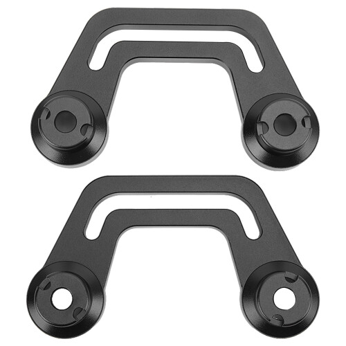 Windshield Light Mount Bracket for Jeep Gladiator JT 2020‑2022 Black 1
