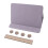 Purple Knitting & Crochet Chart Holder Fold Up Needle Arts Pattern Keeper 7