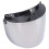 Removable Silver Helmet Visor Lens with Adjustable Fit and UV Protection 15