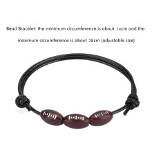 20PCS Sports Ball Bracelets Set, Adjustable Acrylic Wristbands for Boys & Girls