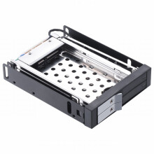2.5 Inch Dual Slot SATA Hard Drive Cage 3.5” Bay Tool-Free Design