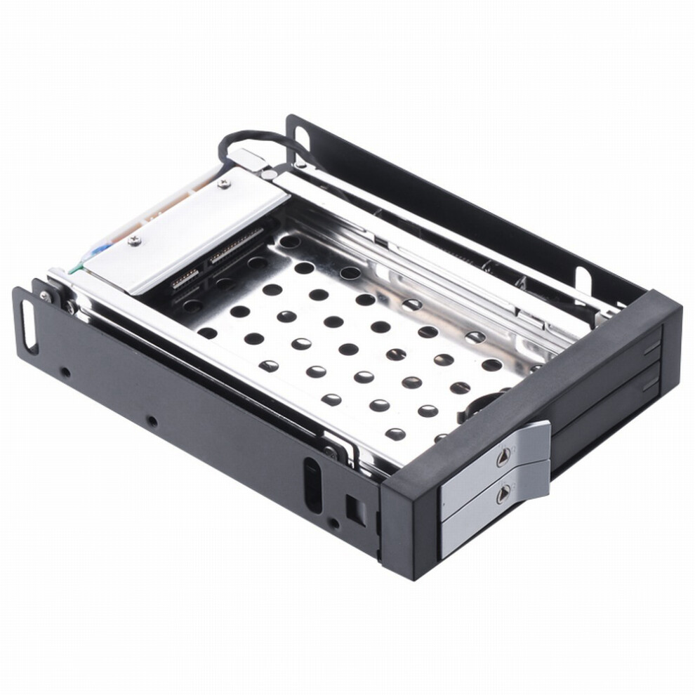 2.5 Inch Dual Slot Sata Hard Drive Cage 3.5Â Bay Tool-Free Design 4261332808337