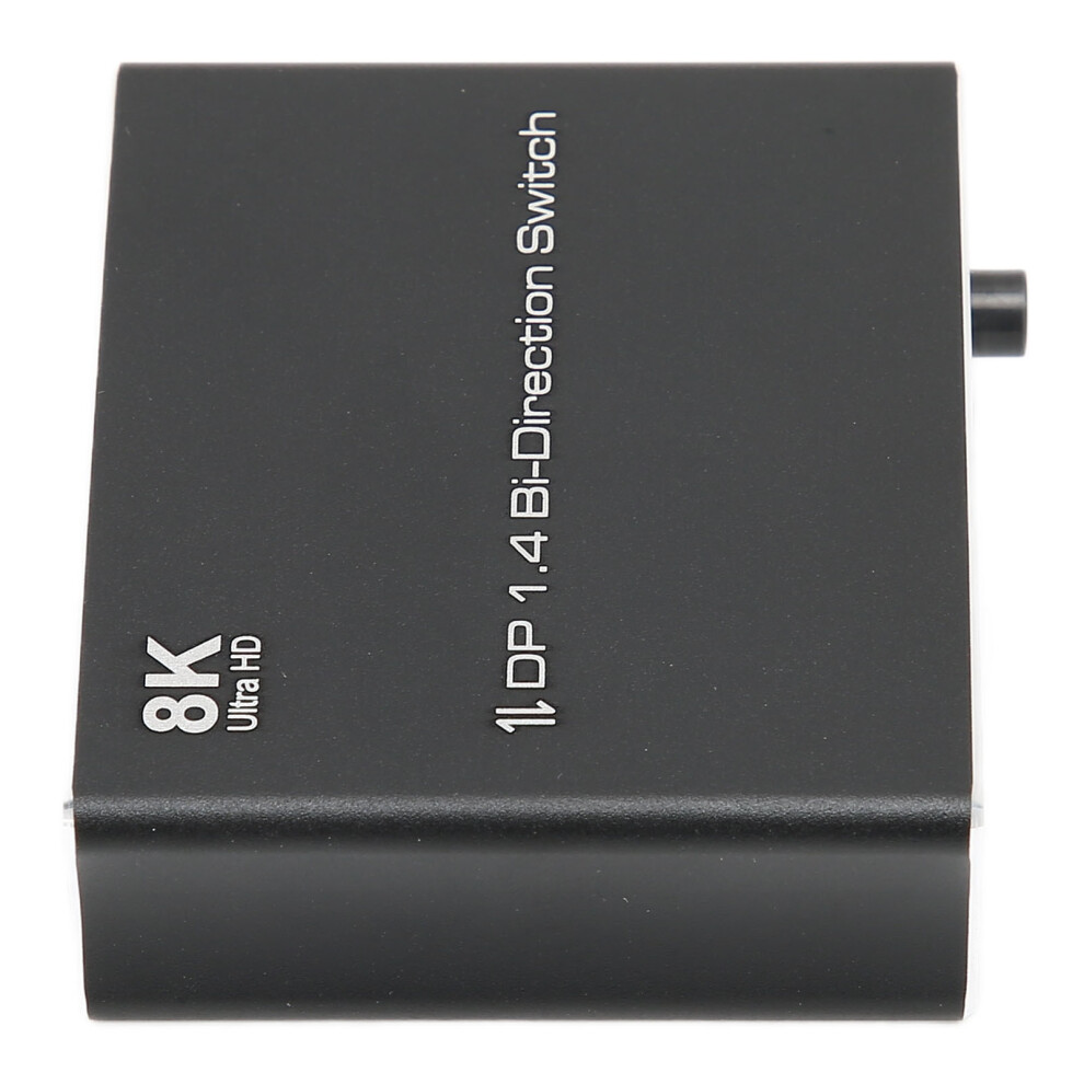 8K/4K/1080P Bi-Directional Displayport Switcher, Aluminum Alloy 4941332810683