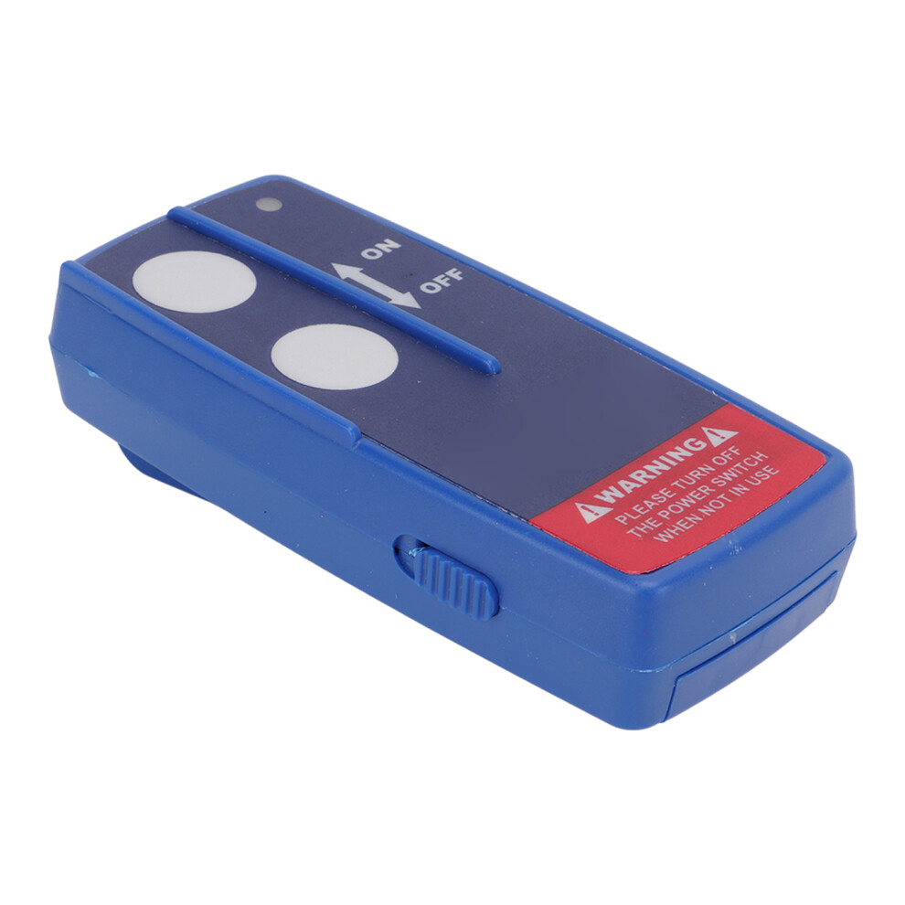 Universal Wireless Winch Remote Control 434Mhz, 75Ft For Atv Blue 4691332811622