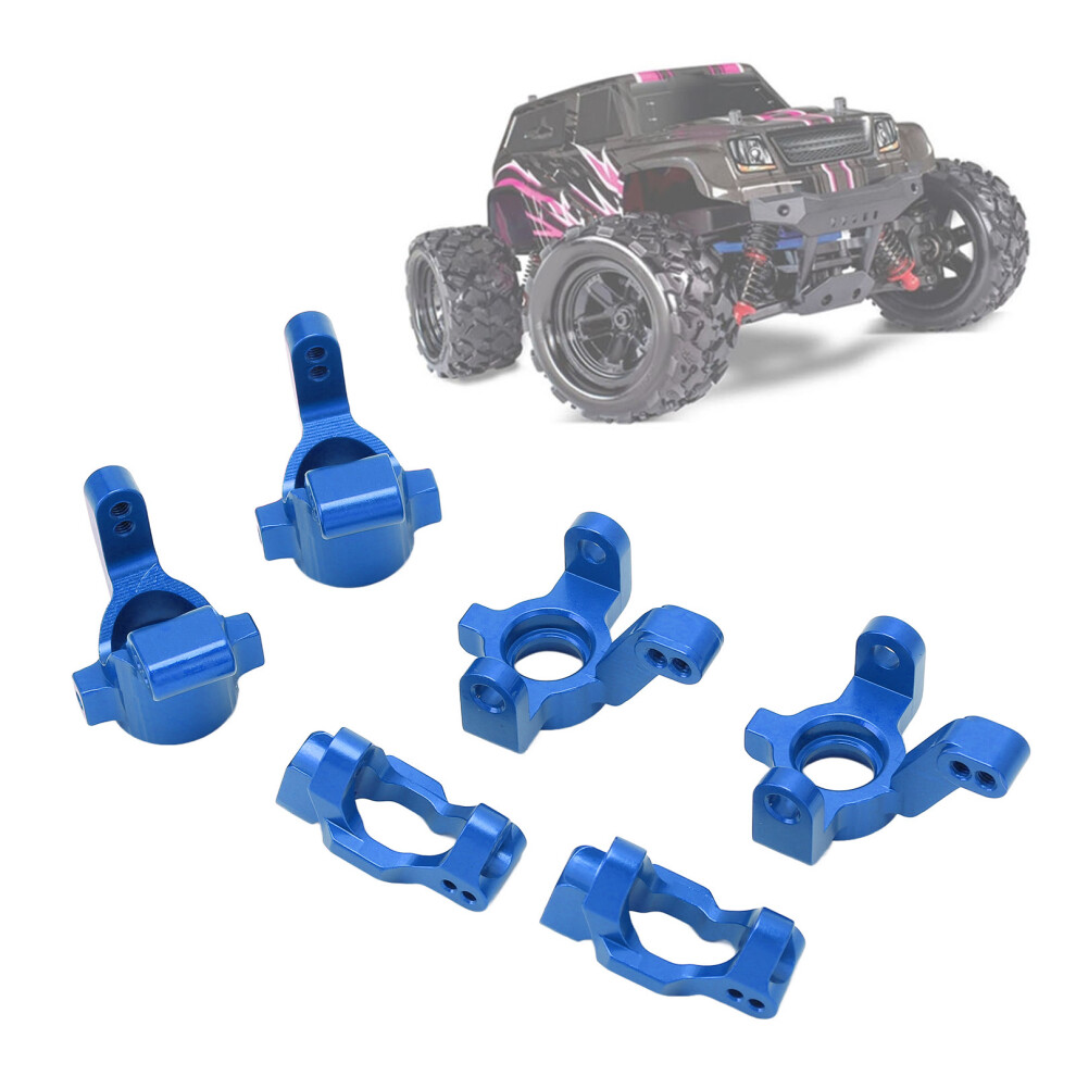 Aluminum Alloy Rc Car Steering Assembly Kit For 1/18 Teton Blue 4161332812825