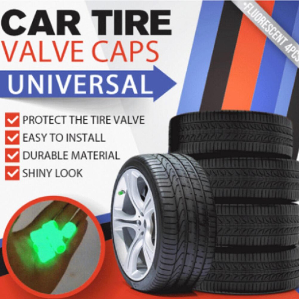 16Pcs Luminous ABS Tire Valve Stem Caps Universal Fits Cars Trucks Bikes-image-OPC-PJBMQKQ-NEW