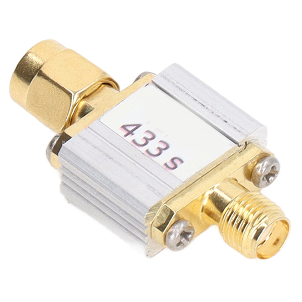 50 Ohms 433Mhz Bandpass Filter Wide 422-446Mhz Sma Interface 7901332814187