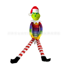 Christmas The Grinch Rainbow Plush Doll Reborn Grinch Toy Xmas Gift