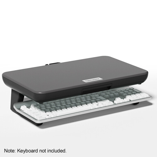 Olmaster Foldable Laptop Stand with Cup Holder, 20kg, Black 2