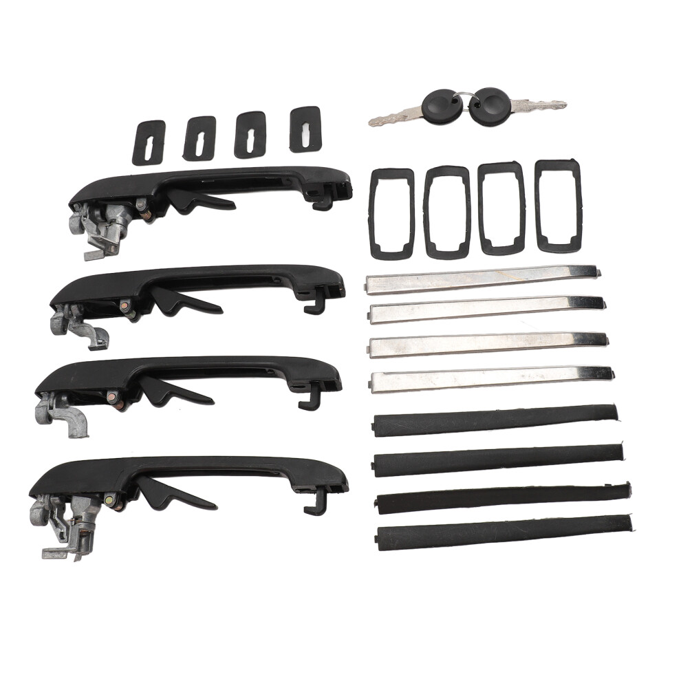 Car Outside Door Handle Set 191837205A With Keys, Easy Replacement 9321332816512