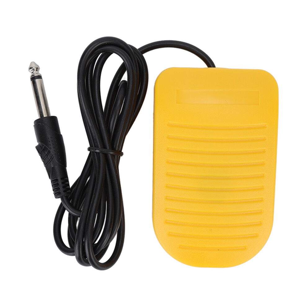 Yellow Tattoo Foot Pedal 1.35M Power Switch With Anti-Skid