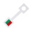 Thicken Waterproof Vision Tester Tool for Men Women, 18x5cm 1