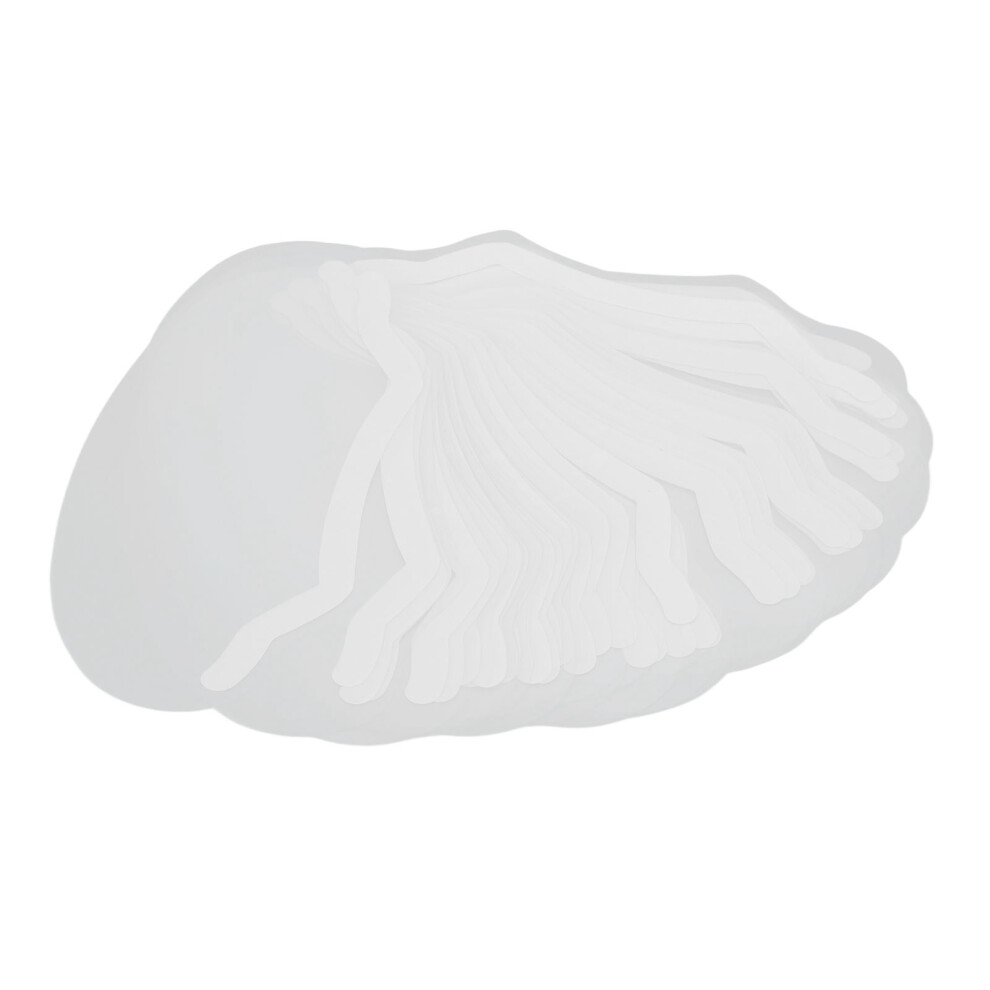 50pcs Clear Face Line Film Disposable Eyebrow Guard for Beauty Salon