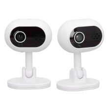 Smart-Sicherheitskamera HD Nachtsicht, steckbar, 360 Drehung, kabellose WIFI-Überwachungskamera, 1080P, für den Innenbereich, Heim-Sicherh