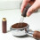 304 Stainless Steel Coffee Needle Distributor Set with Beechwood Base 53mm 5