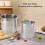 304 Stainless Deep Fryer Pot With Strainer 13x12cm 5