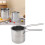 304 Stainless Deep Fryer Pot With Strainer 13x12cm 15