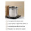 304 Stainless Deep Fryer Pot With Strainer 13x12cm 6