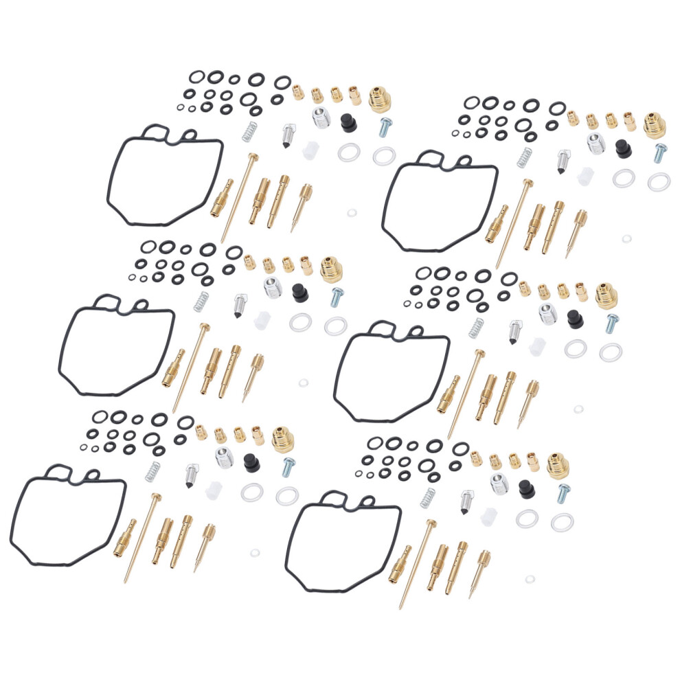 6 Sets Motorcycle Carburetor Repair Kit For Cbx1000 Cbx1050 1978-83 3681332829605