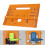 Universal Woodworking Cutting Machine Base Plate 28x20cm for Circular Saws 13