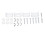 Multifunctional 28x20cm woodworking cutting base plate for routers 16