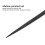ABS Highlighting Sectioning-Kamm 27x11 cm Schwarz 11