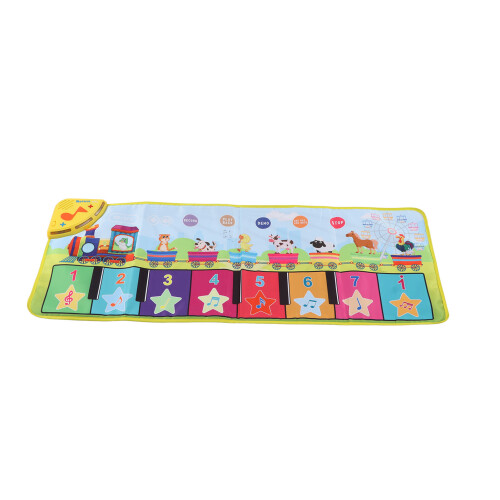 Kids Musical Piano Mat, 98x38cm, Foldable & Educational 1