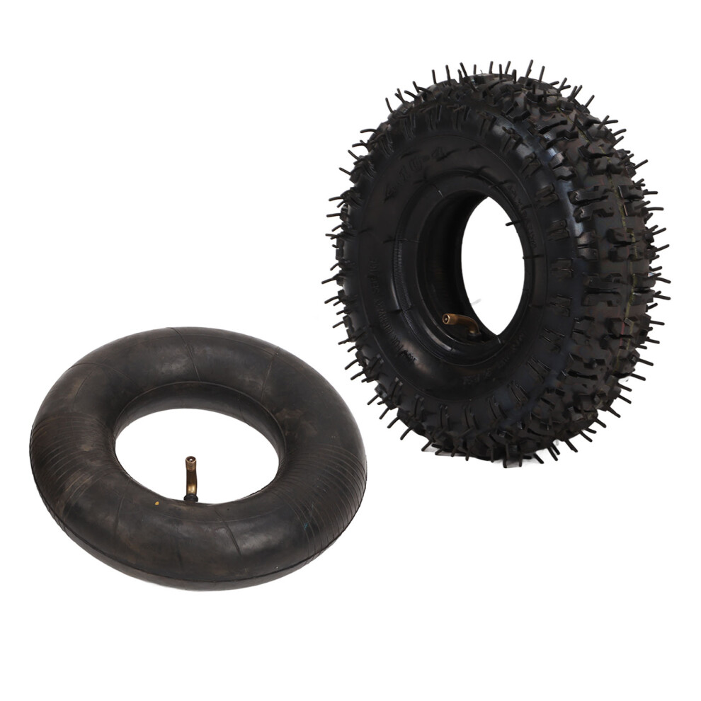 4.10/3.50-4 Tire Inner Tube Set For 4In Mini Atv, 20 Psi, 4 Ply 6921332833354