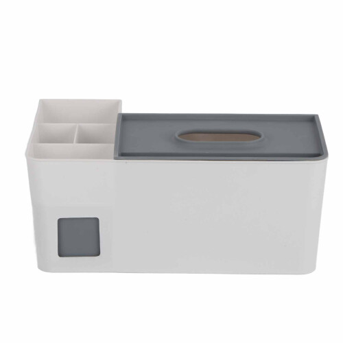 Porta pañuelos de plástico Gris claro/Gris oscuro, 450 g 2