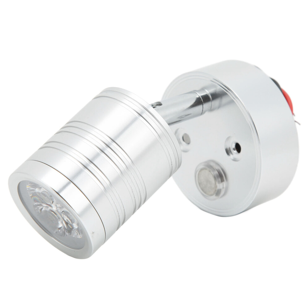 12-30V Led Reading Lamp 3W Warm Touch Dimmable For Rv Yacht Truck White/Light 4071332838063