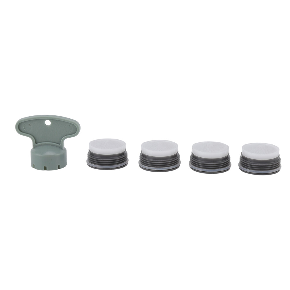 5 Pcs M20 Faucet Aerators Replacement Parts With Spanner For Bathroom & Kitchen 9341332843400
