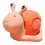 Lindo peluche de caracol 20 cm, 150 g, algodón PP 2