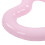 Heart Shaped Inflatable Pool Float Ring 45cm Pink, Tear-Resistant PVC 11